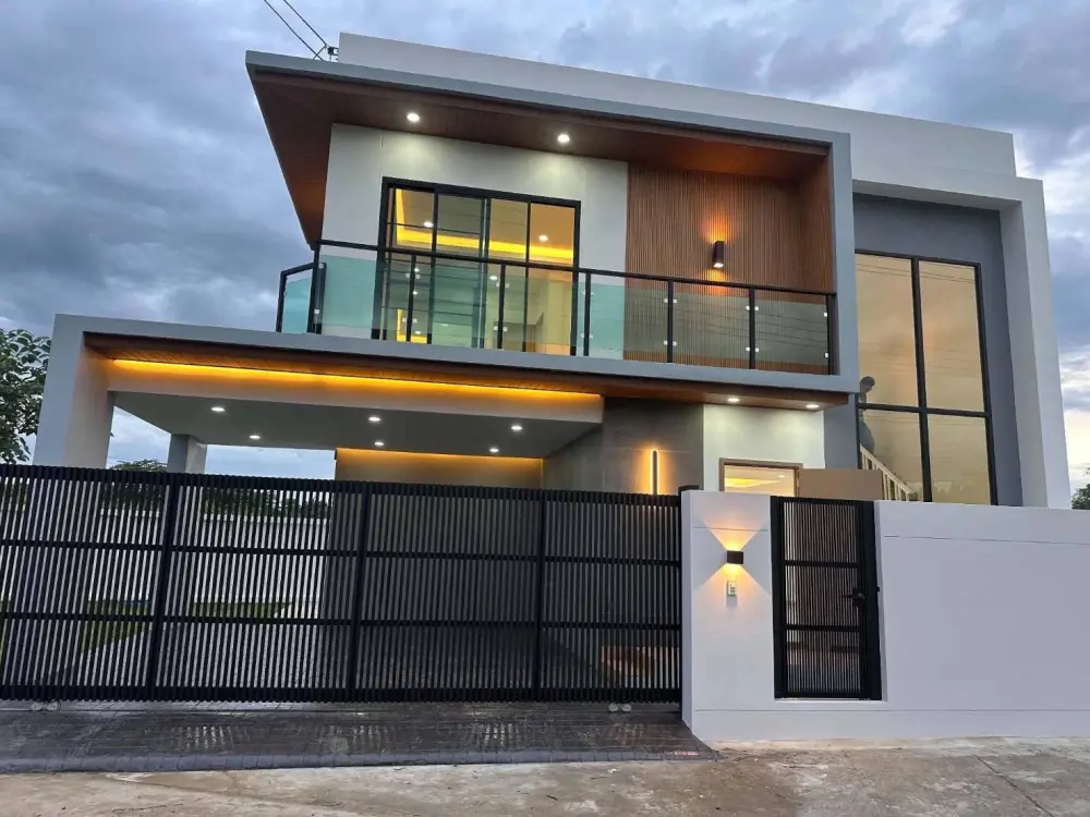 ขาย 4.29 ล้าน ท่าศาลา บ้านสร้างใหม่ 2 ชั้น พร้อมเข้าอยู่