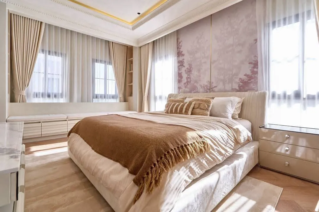 บ้านหรูสไตล์ Modern Luxury เป็นส่วนตัว บรรยากาศสงบ