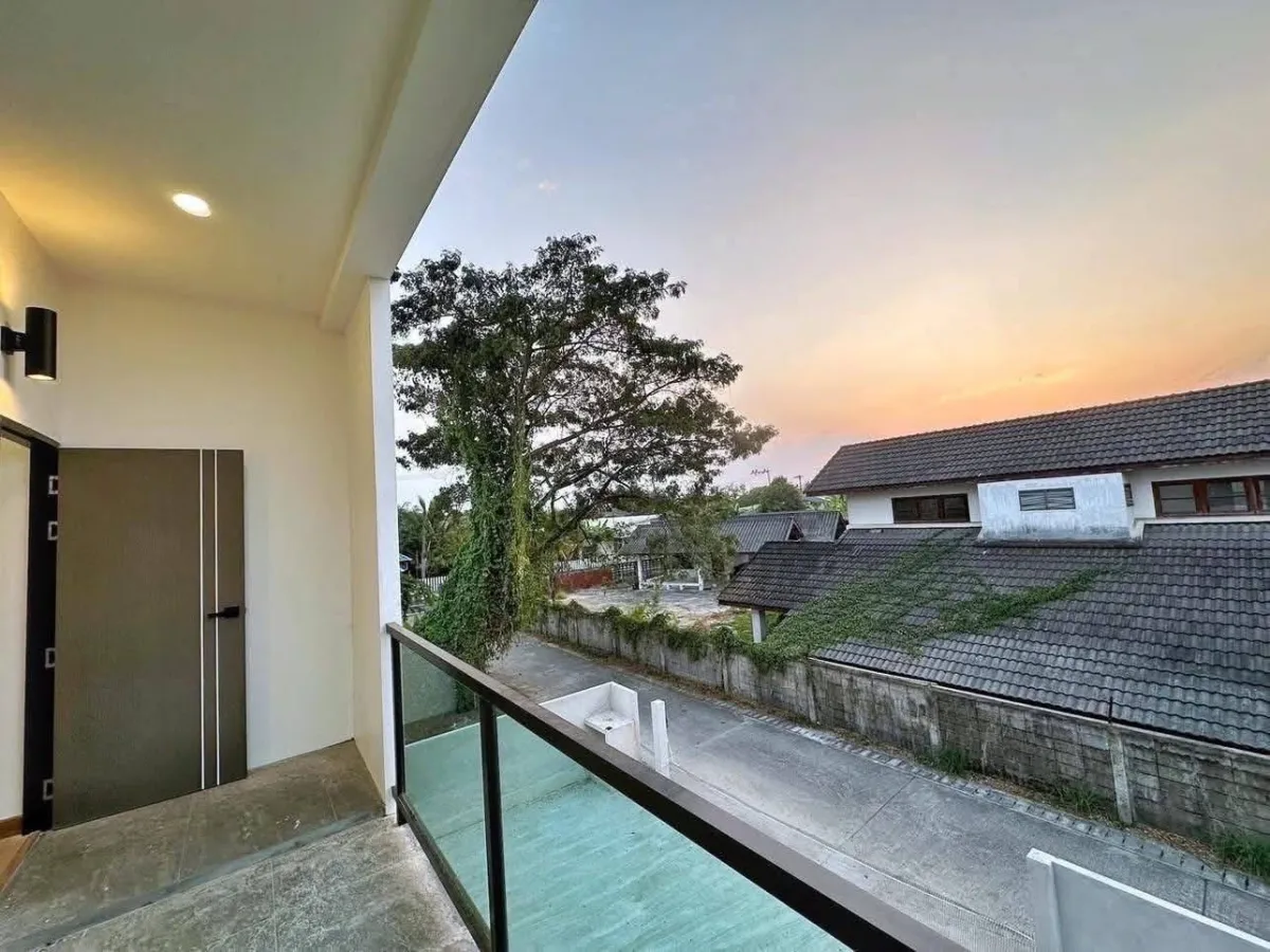 ราคา 5.95 ล้าน สันพระเนตร สันทราย บ้านสร้างใหม่ ดีไซน์พิเศษ มีเพียงหลังเดียว