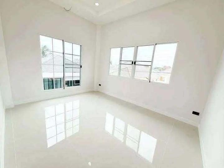 ขายเพียง 3.89 ล้าน บ้านเดี่ยว 2 ชั้น สไตล์หรู สันผักหวาน หางดง