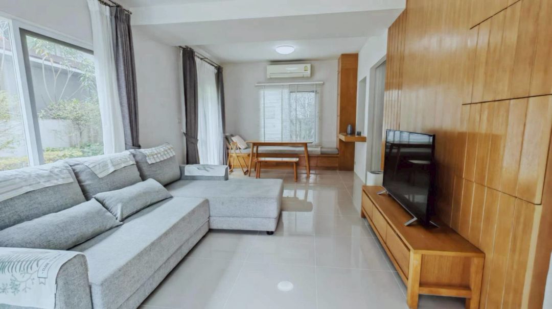 Inizio สันกำแพง ให้เช่า 32,000 บาท/เดือน ขาย 5.5 ล้าน 51 ตรว. บ้านเดี่ยว 2 ชั้น Land&House ตกแต่งสไตล์ minimal วิวดี เงียบสงบ